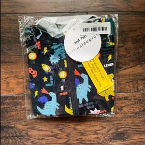 Little Sleepies Next Level Dinos Zippy 6-12 months NIB
